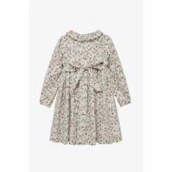 Trotters London Blue Floral Bird Bella Smocked Cotton Dress 2 Trotters London Blue Floral Bird Bella Smocked Cotton Dress -Trotters London store unnamed file 10