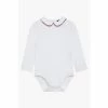 Trotters London Little White Milo Piped Body