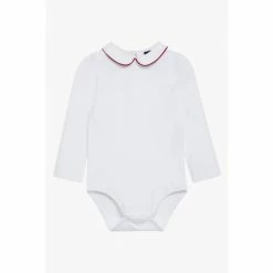 Trotters London Little White Milo Piped Body