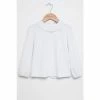 Trotters London White Lottie Jersey Top