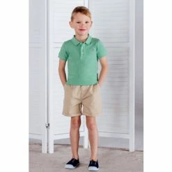 Trotters London Natural Charlie Chino Shorts