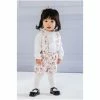 Trotters London Pink Rose Little Arabella Bloomers With Braces