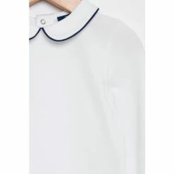 Trotters London Long Sleeve White Milo Piped Body -Trotters London store unnamed file 1106