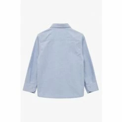 Trotters London Blue Oxford Thomas Cotton Shirt 2 Trotters London Blue Oxford Thomas Cotton Shirt -Trotters London store unnamed file 1125