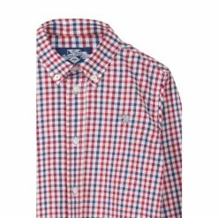 Trotters London Blue Check Thomas Cotton Shirt 2 Trotters London Blue Check Thomas Cotton Shirt -Trotters London store unnamed file 1130