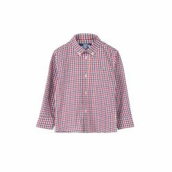 Trotters London Blue Check Thomas Cotton Shirt 3 Trotters London Blue Check Thomas Cotton Shirt -Trotters London store unnamed file 1131
