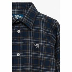 Trotters London Blue Oliver Cotton Shirt 3 Trotters London Blue Oliver Cotton Shirt -Trotters London store unnamed file 1135