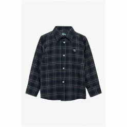 Trotters London Blue Oliver Cotton Shirt 4 Trotters London Blue Oliver Cotton Shirt -Trotters London store unnamed file 1136