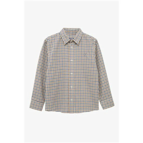 unnamed-file-1140.jpg Trotters London Check Oliver Cotton Brown Shirt -Trotters London store unnamed file 1140