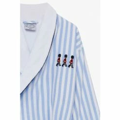 Trotters London Blue Felix Cotton Bathrobe -Trotters London store unnamed file 1158