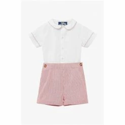 Trotters London Red Little Rupert Cotton Set 5 Trotters London Red Little Rupert Cotton Set -Trotters London store unnamed file 1189
