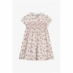 Trotters London Pink Floral Arabella Rose Smocked Dress 7 Trotters London Pink Floral Arabella Rose Smocked Dress -Trotters London store unnamed file 120