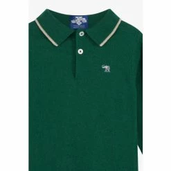 Trotters London Green Wilfred Knitted Polo Shirt 3 Trotters London Green Wilfred Knitted Polo Shirt -Trotters London store unnamed file 1226