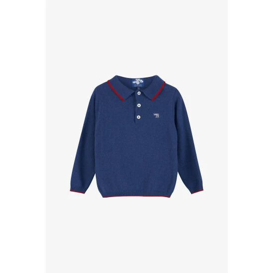 unnamed-file-1229.jpg Trotters London Denim Blue Wilfred Knitted Polo Shirt -Trotters London store unnamed file 1229