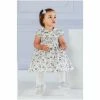 Trotters London Blue Rose Little Arabella Smocked Dress