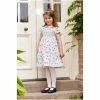 Trotters London Blue Floral Arabella Rose Smocked Dress