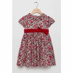 Trotters London Red Betsy Willow Dress -Trotters London store unnamed file 163