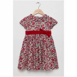 Trotters London Red Betsy Willow Dress -Trotters London store unnamed file 166