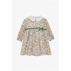 Trotters London Little Pink Floral Bird Adriana Cotton Dress 4 Trotters London Little Pink Floral Bird Adriana Cotton Dress -Trotters London store unnamed file 171
