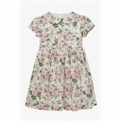 Trotters London Girls Pink Carline Rose Dress -Trotters London store unnamed file 18