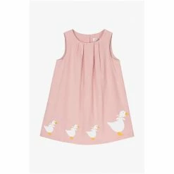 Trotters London Pink Dusty Jemima Cord Cotton Pinafore -Trotters London store unnamed file 181