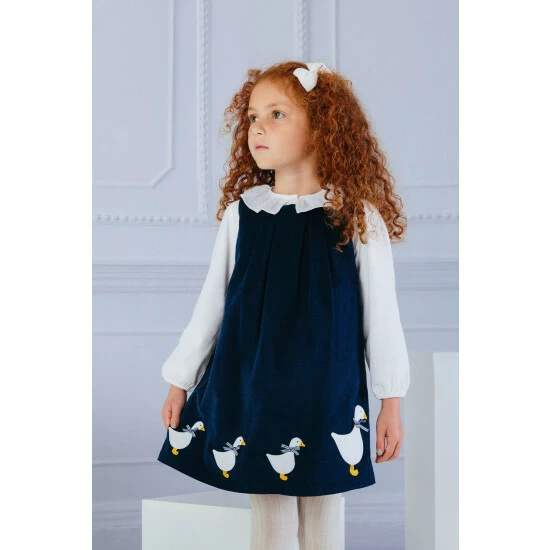 unnamed-file-189.jpg Trotters London Navy Blue Jemima Cord Cotton Pinafore -Trotters London store unnamed file 189