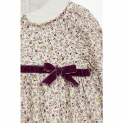 Trotters London Pink Aubrey Bow Cotton Dress -Trotters London store unnamed file 202