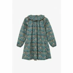 Trotters London Liberty Green Strawberry Thief Willow Dress -Trotters London store unnamed file 219