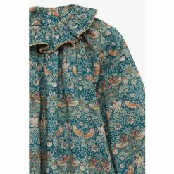 Trotters London Liberty Green Strawberry Thief Willow Dress -Trotters London store unnamed file 221