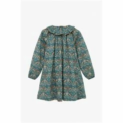 Trotters London Liberty Green Strawberry Thief Willow Dress -Trotters London store unnamed file 222