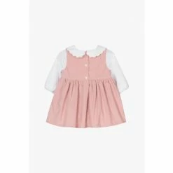 Trotters London Little Pink My First Jemima Cotton Pinafore 2 Trotters London Little Pink My First Jemima Cotton Pinafore -Trotters London store unnamed file 234