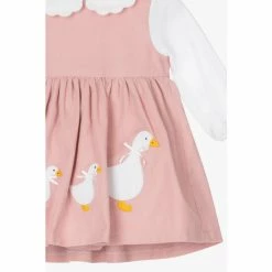 Trotters London Little Pink My First Jemima Cotton Pinafore 3 Trotters London Little Pink My First Jemima Cotton Pinafore -Trotters London store unnamed file 235