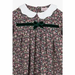 Trotters London Forest Green Louise Floral Jersey Dress 2 Trotters London Forest Green Louise Floral Jersey Dress -Trotters London store unnamed file 260