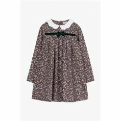 Trotters London Forest Green Louise Floral Jersey Dress 3 Trotters London Forest Green Louise Floral Jersey Dress -Trotters London store unnamed file 261