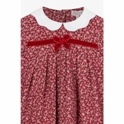 Trotters London Red Berry Louise Floral Print Jersey Dress 2 Trotters London Red Berry Louise Floral Print Jersey Dress -Trotters London store unnamed file 264