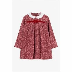 Trotters London Red Berry Louise Floral Print Jersey Dress 3 Trotters London Red Berry Louise Floral Print Jersey Dress -Trotters London store unnamed file 265