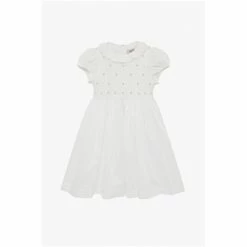 Trotters London Willow White Rose Hand Smocked Dress -Trotters London store unnamed file 283