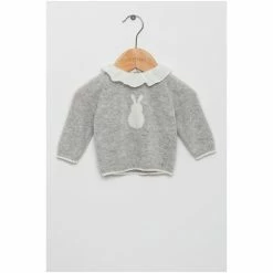 Trotters London Grey Bunny Jumper 4 Trotters London Grey Bunny Jumper -Trotters London store unnamed file 317