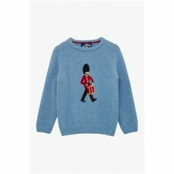 Trotters London Blue Drumming Guardsman Jumper