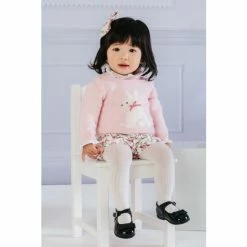 Trotters London Little Pink Bunny Jumper 3 Trotters London Little Pink Bunny Jumper -Trotters London store unnamed file 326