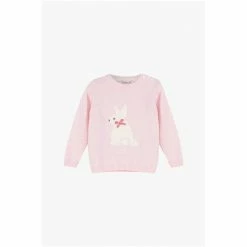 Trotters London Little Pink Bunny Jumper 4 Trotters London Little Pink Bunny Jumper -Trotters London store unnamed file 327