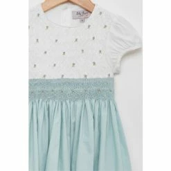 Trotters London Blue Rose Hand Smocked Dress -Trotters London store unnamed file 33