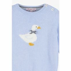 Trotters London Blue Little Jemima Jumper -Trotters London store unnamed file 336