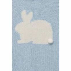 Trotters London Blue Bobble Tail Bunny Jumper -Trotters London store unnamed file 341