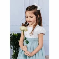 Trotters London Blue Rose Hand Smocked Dress -Trotters London store unnamed file 35