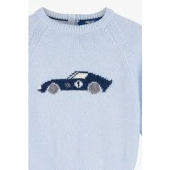 Trotters London Little Blue Sebastian Jumper -Trotters London store unnamed file 351