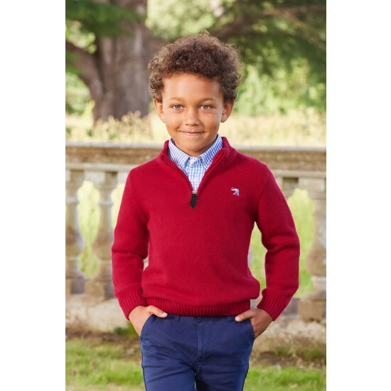 unnamed-file-353.jpg Trotters London Red Calum Half Zip Jumper -Trotters London store unnamed file 353