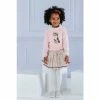 Trotters London Pale Pink Kitty Jumper