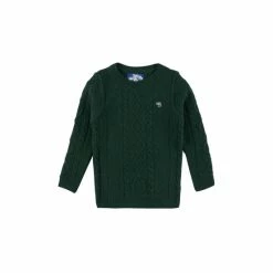 Trotters London Green James Jumper