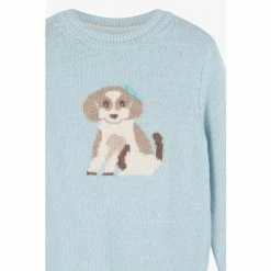 Trotters London Blue Puppy Jumper -Trotters London store unnamed file 413